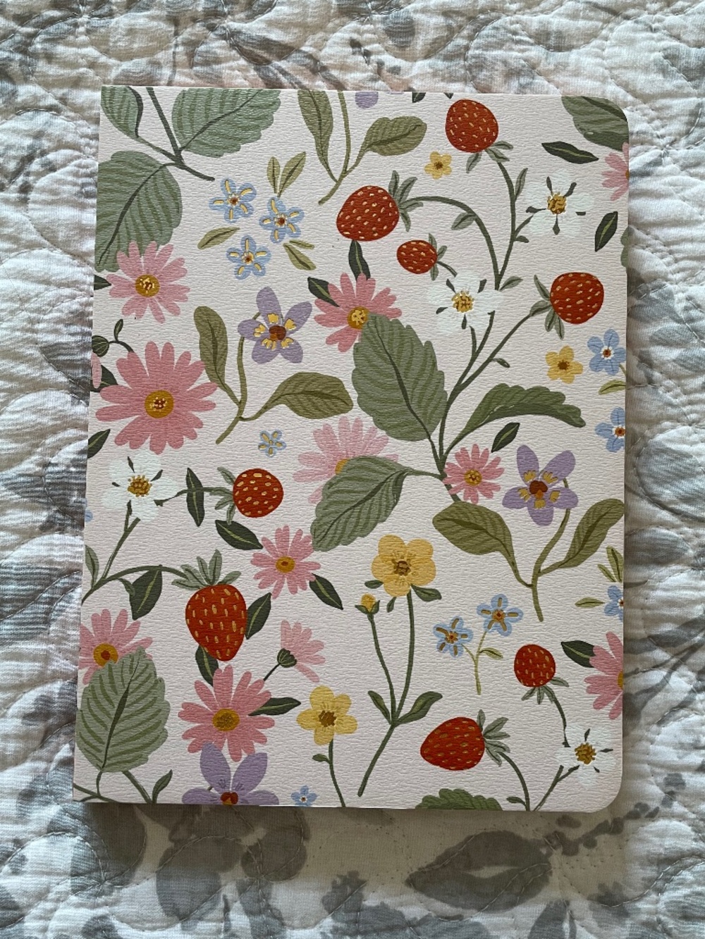 NWT Studio Oh! Blossoming Berries Medium Coptic-Bound Journal with 192 Lined Pgs